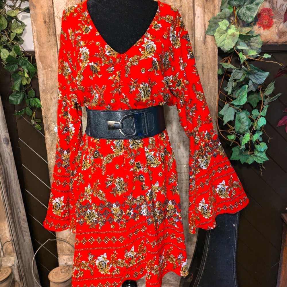 Whimsy boho dress.    Med  - Lrg